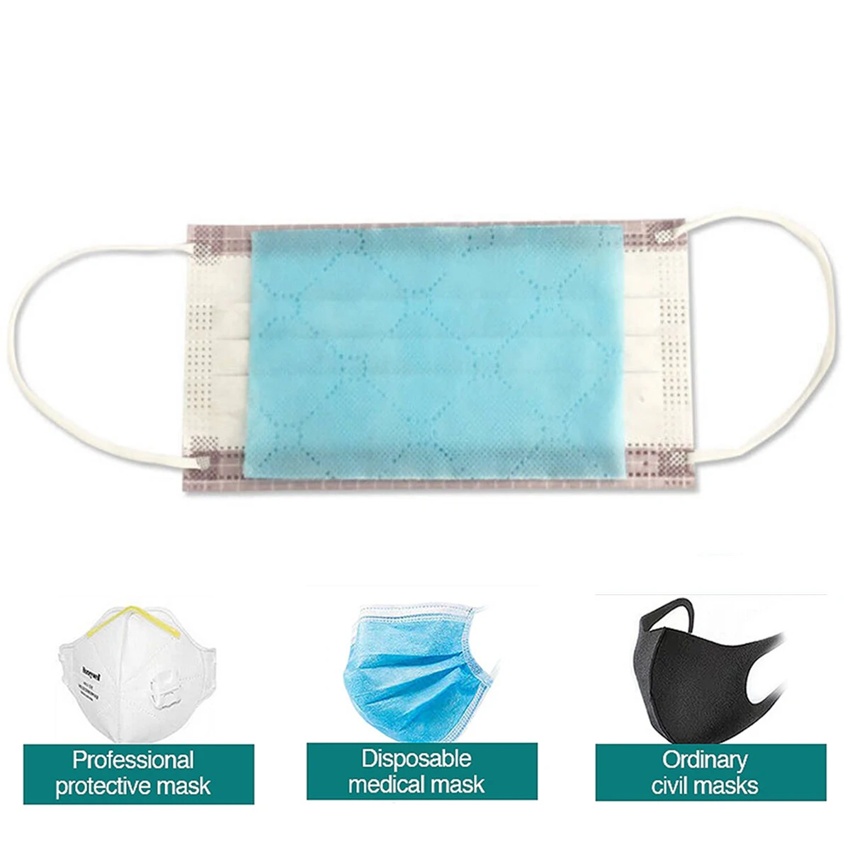 50Pcs Disposable Mask Gasket Replacement Pad | Anti-Dust Filter Protection - Image 3