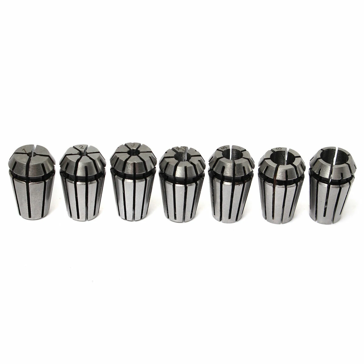 Machifit ER11 Spring Collet Chuck Set - 7pcs 1-7mm for CNC Milling & Lathe - Image 5