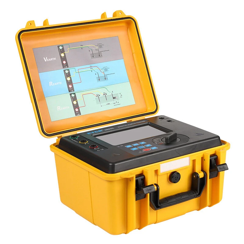 ETCR3000C Bluetooth Waterproof Ground Resistance Tester - 2000Ω 600V Rechargeable - Image 2
