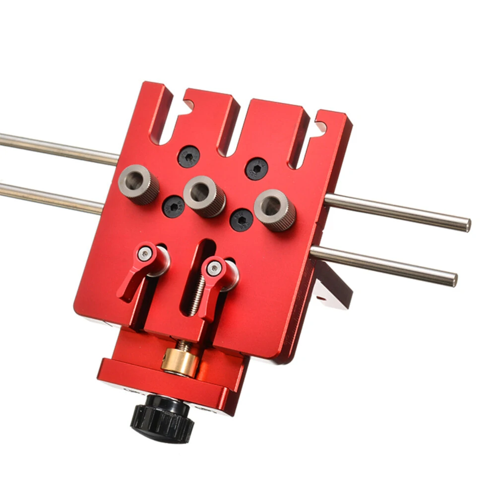 3 in 1 Woodworking Doweling Jig Kit - Aluminium Alloy Joinery System for Furniture - Image 5