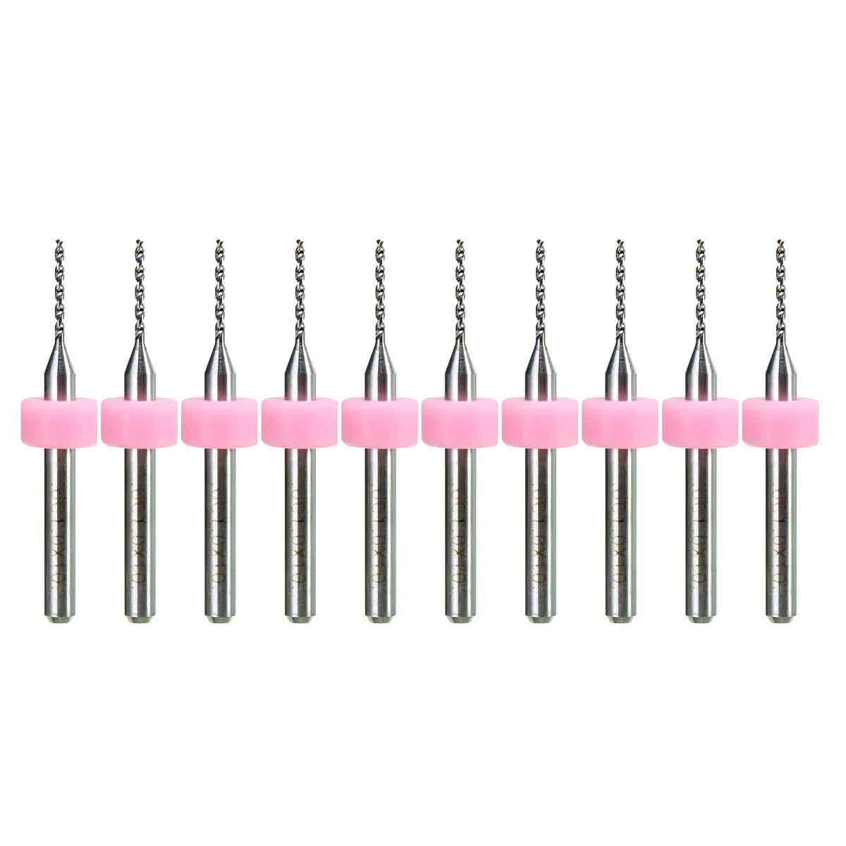 Drillpro DB-P3 Carbide PCB Drill Bits - 1.0mm Micro 10pc Set for CNC & Rotary Tools - Image 3