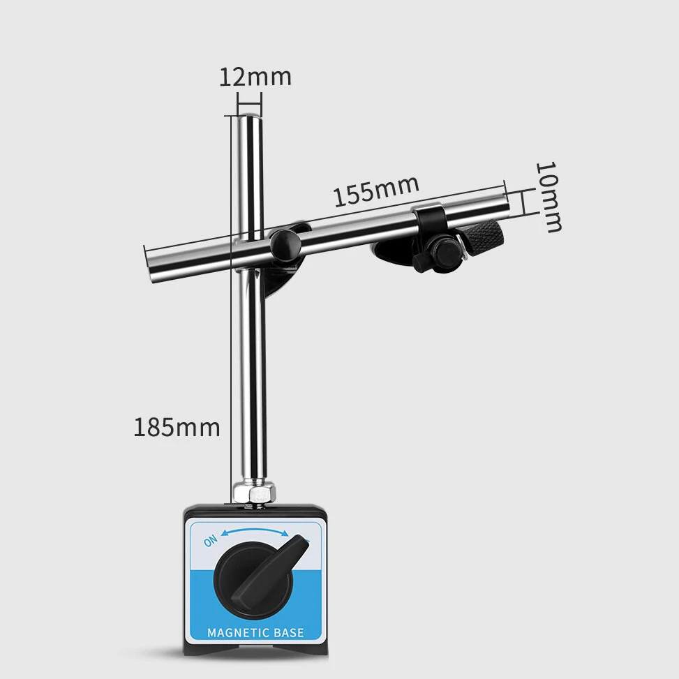 CZ-6A/6B Magnetic Base Stand - 360° Rotatable Shaft with Large Dial Indicator - Image 3