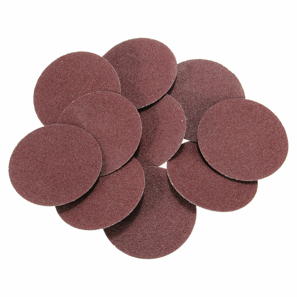 40pcs 2 Inch Roll Lock Sanding Discs | 24 60 120 240 Grit Sandpaper Kit - Image 5