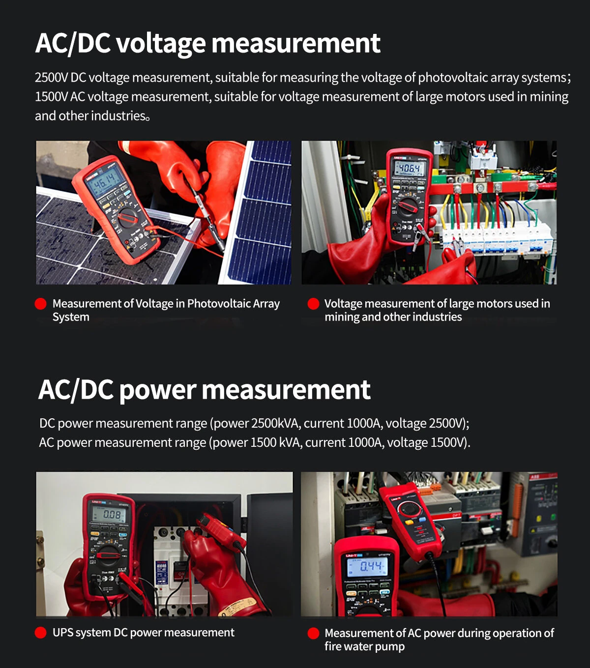 UNI-T UT197PV Digital Multimeter | True RMS 600000 Count | IP67 Waterproof & Bluetooth - Image 5