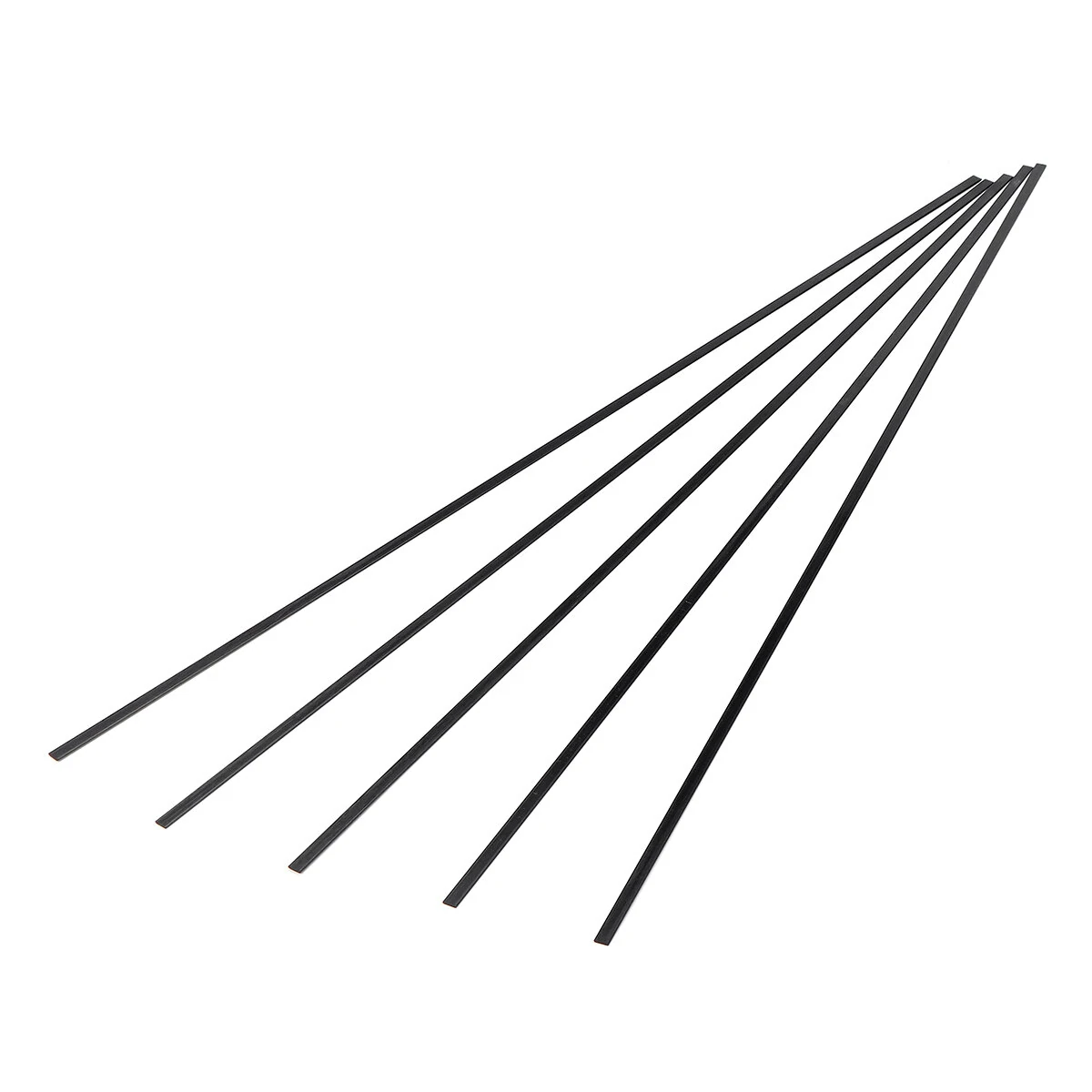 5pcs 500mm Carbon Fiber Strips | Flat Bar for RC Airplane & Model Parts - Image 3