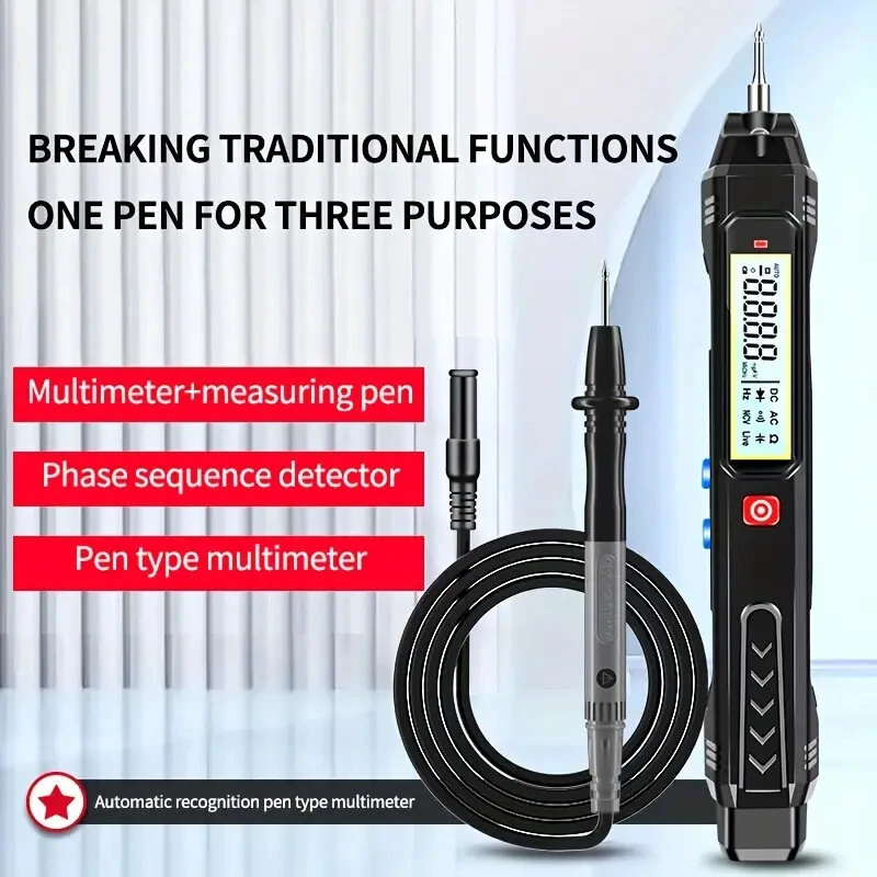Fluke FS1S/FS2S Intelligent Pen Multimeter | Auto-Range, Phase Sequence & Capacitance - Image 2