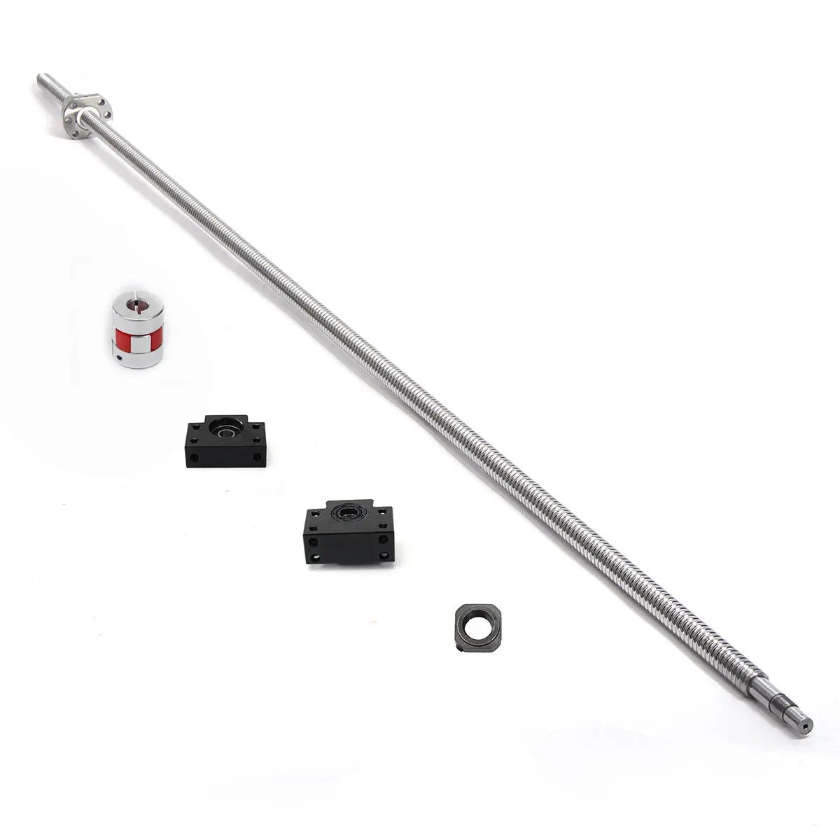 RM1605 1500mm Ball Screw Kit - BK12 BF12 End Supports & Coupler Set | Lead Screw - Image 2