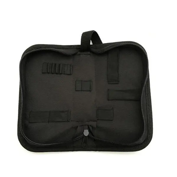 Black Zipper Case for Watch Repair Tool Kit | Storage Bag for Tools - Image 2