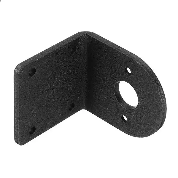 555 DC Motor Bracket - L Shape Alloy Fixed Support Mount for Gear Motors - Image 3