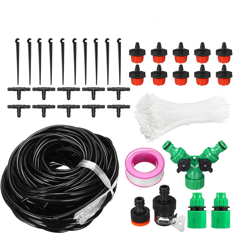 Garden Automatic Drip Irrigation Kit - 8/20/30/40m DIY Adjustable Set - Image 4