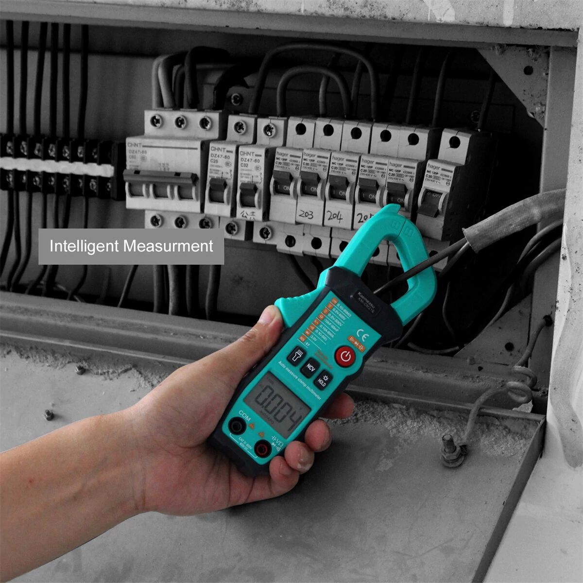Kaemeasu KM-CM21E Clamp Meter - AC/DC Voltage & Current, Resistance, Capacitance - Image 3