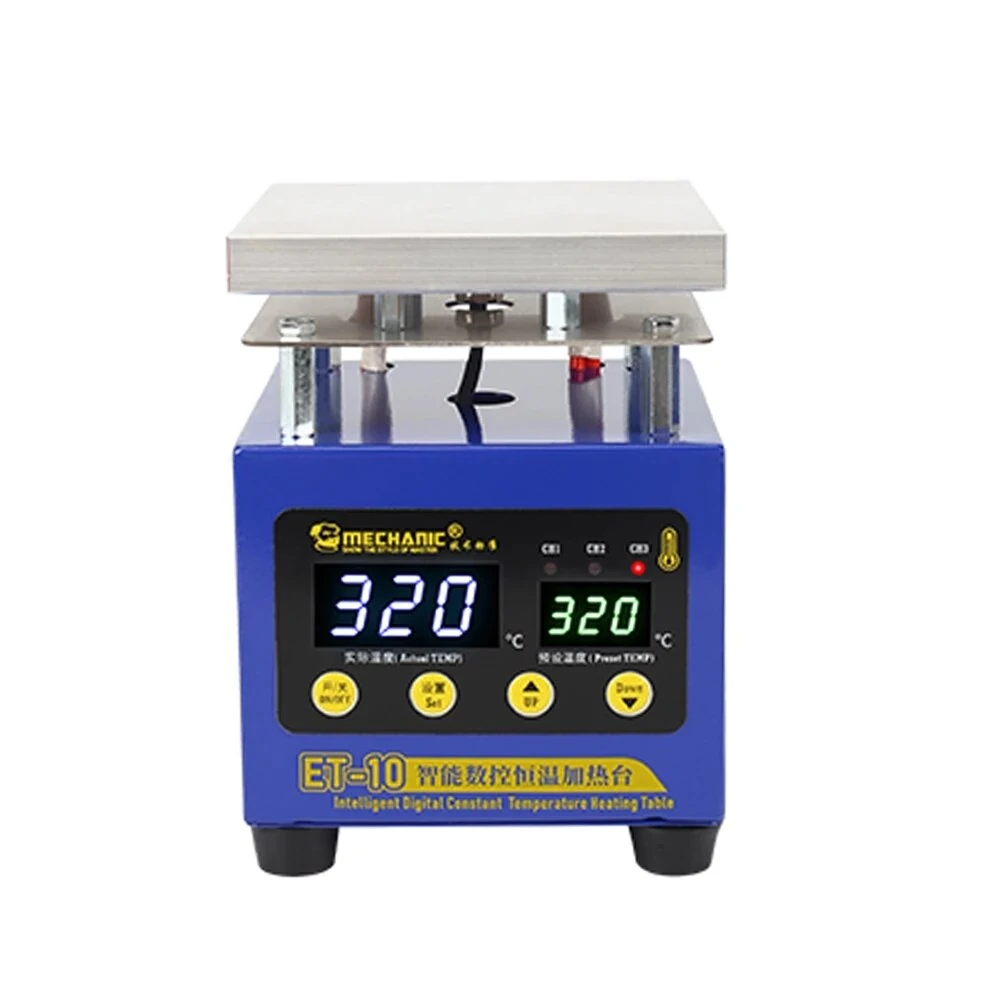 Mechanic ET-10 Digital Heating Table | BGA Reballing & PCB Repair Platform - Image 2