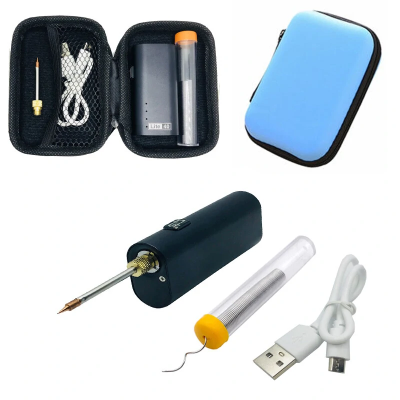 5V 10W Portable Soldering Iron Kit - USB Rechargeable & Lithium Battery - Image 2