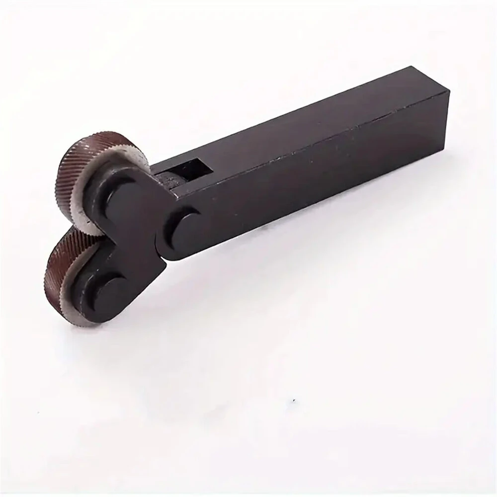 7pcs Steel Dual Wheel Knurling Tool Set - 0.5/1/2mm Pitch | Wood Turning - Image 5