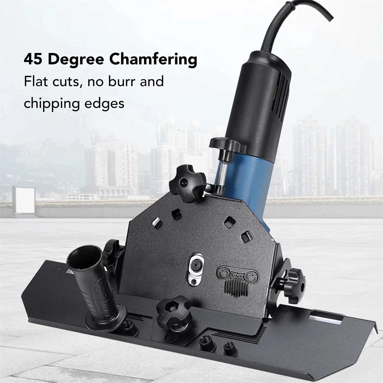 45-Degree Chamfer Tool for 115/125 Angle Grinders | Metal Tile Cutter - Image 4
