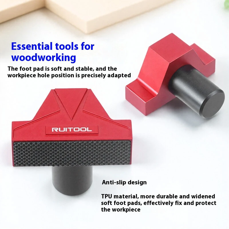 RUITOOL 19mm 20mm MFT Workbench Hole Bench Dog Clamp - Non-slip Table Stopper for Woodworking - Image 2