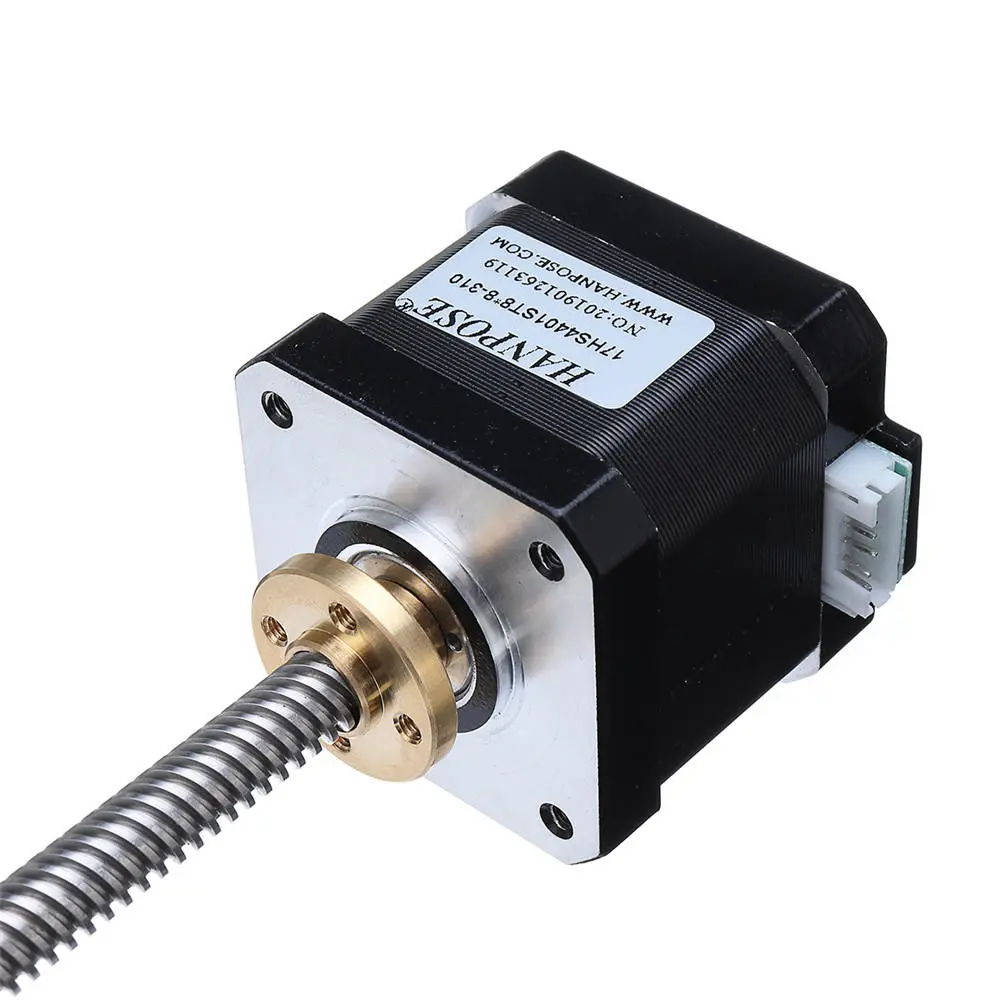 HANPOSE 17HS4401-S Nema 17 Stepper Motor | 40N.cm 1.7A Linear Actuator for 3D Printer Z Axis - Image 4
