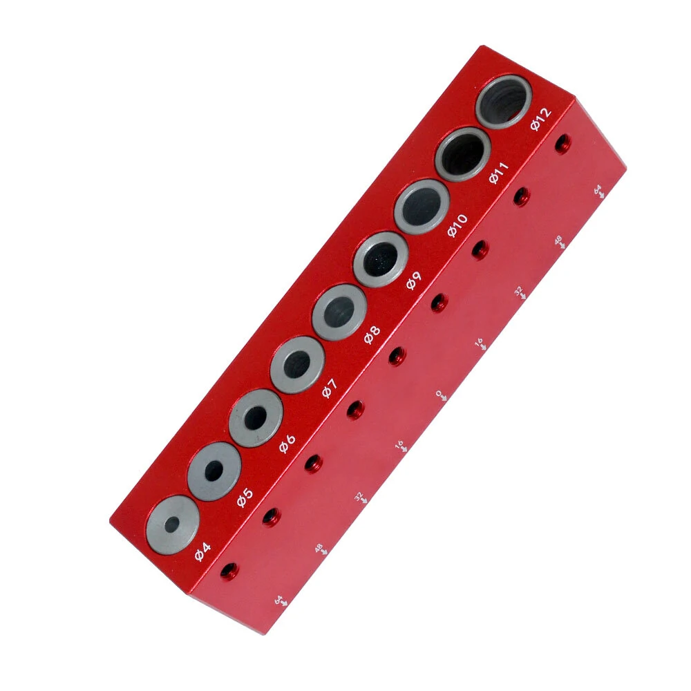 Fonson Self-centering Pocket Hole Jig | 4mm-12mm Doweling Vertical Drilling Guide - Image 3