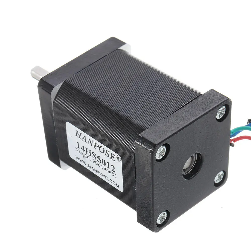 HANPOSE 50mm Nema 14 Stepper Motor - 35BYGH50 1.2A 0.30N.m for 3D Printer CNC - Image 3