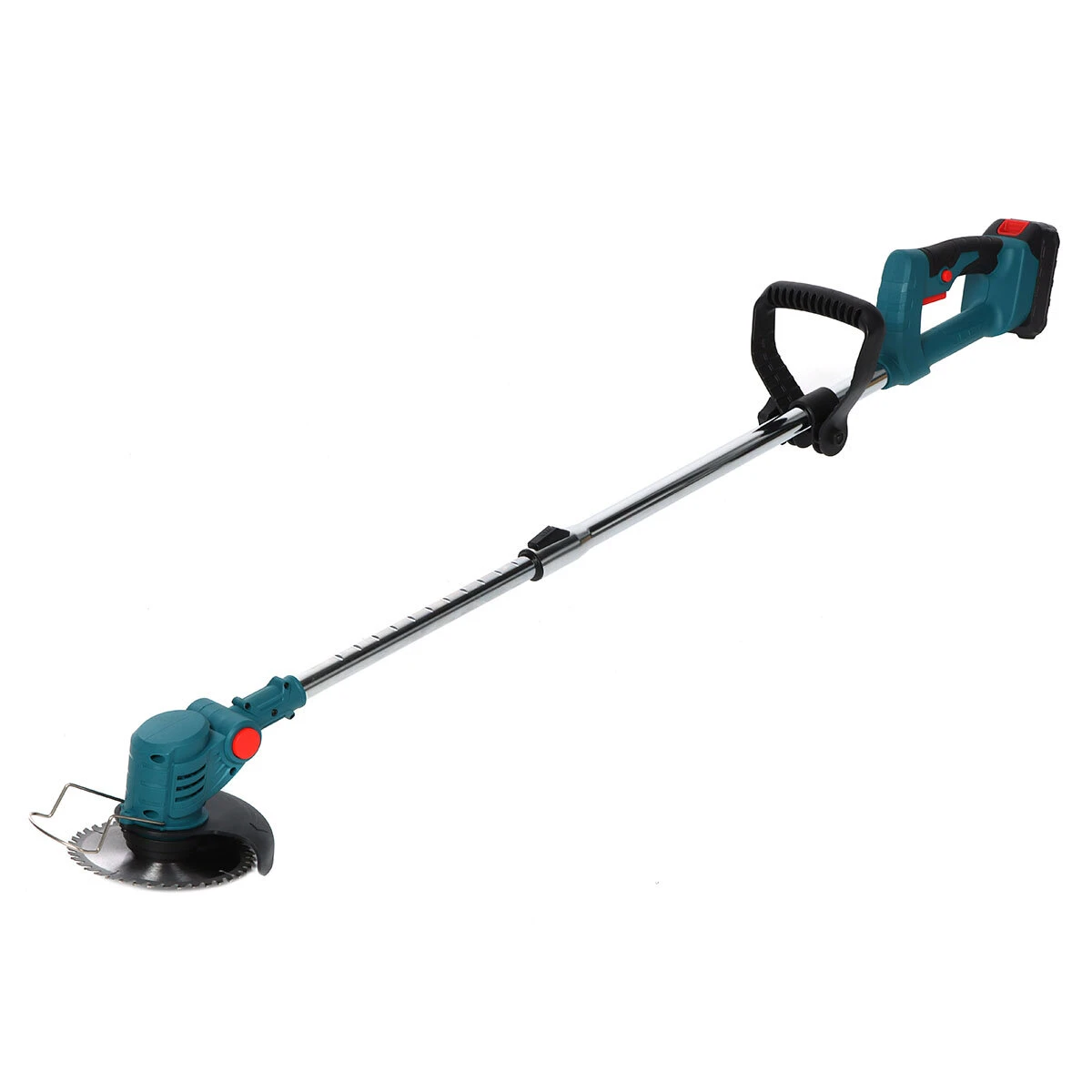 21V Cordless Grass Trimmer - Adjustable Electric Lawn Mower with Battery - Image 4