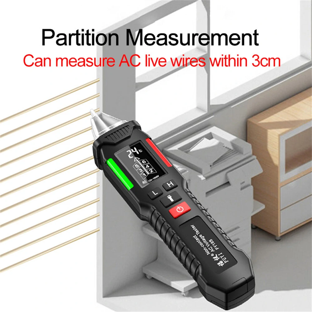 FUYI FY18S Voltage Tester Pen - Multifunction Wall Sensor & Voltmeter | Electrician Tool - Image 4