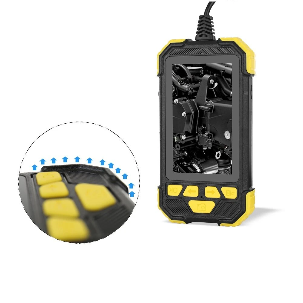 Y19 4.3 HD 1080P Borescope - 3.9mm Lens | 6LED Adjustable Brightness - Image 4