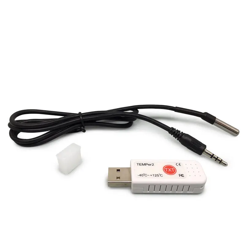 TEMPER2 USB Thermometer -40 to +125°C | Waterproof Probe Data Logger - Image 2
