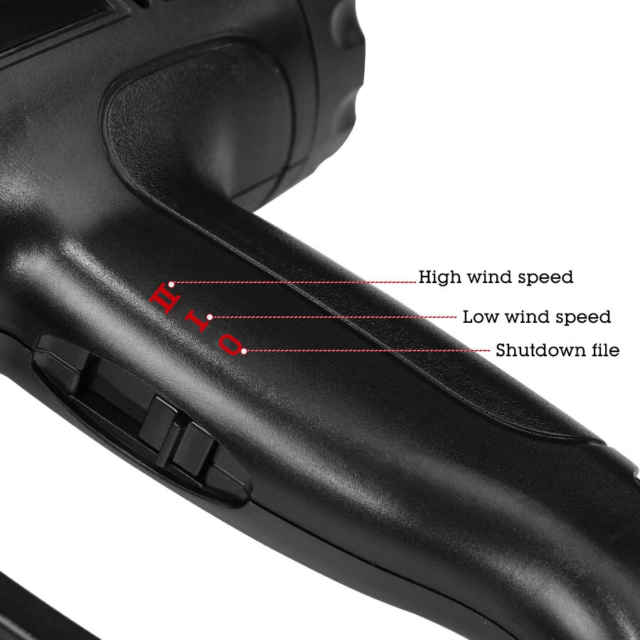 Hot Air Gun - Industrial Plastic Welding Torch & Heat Shrink Tool | 110V - Image 4