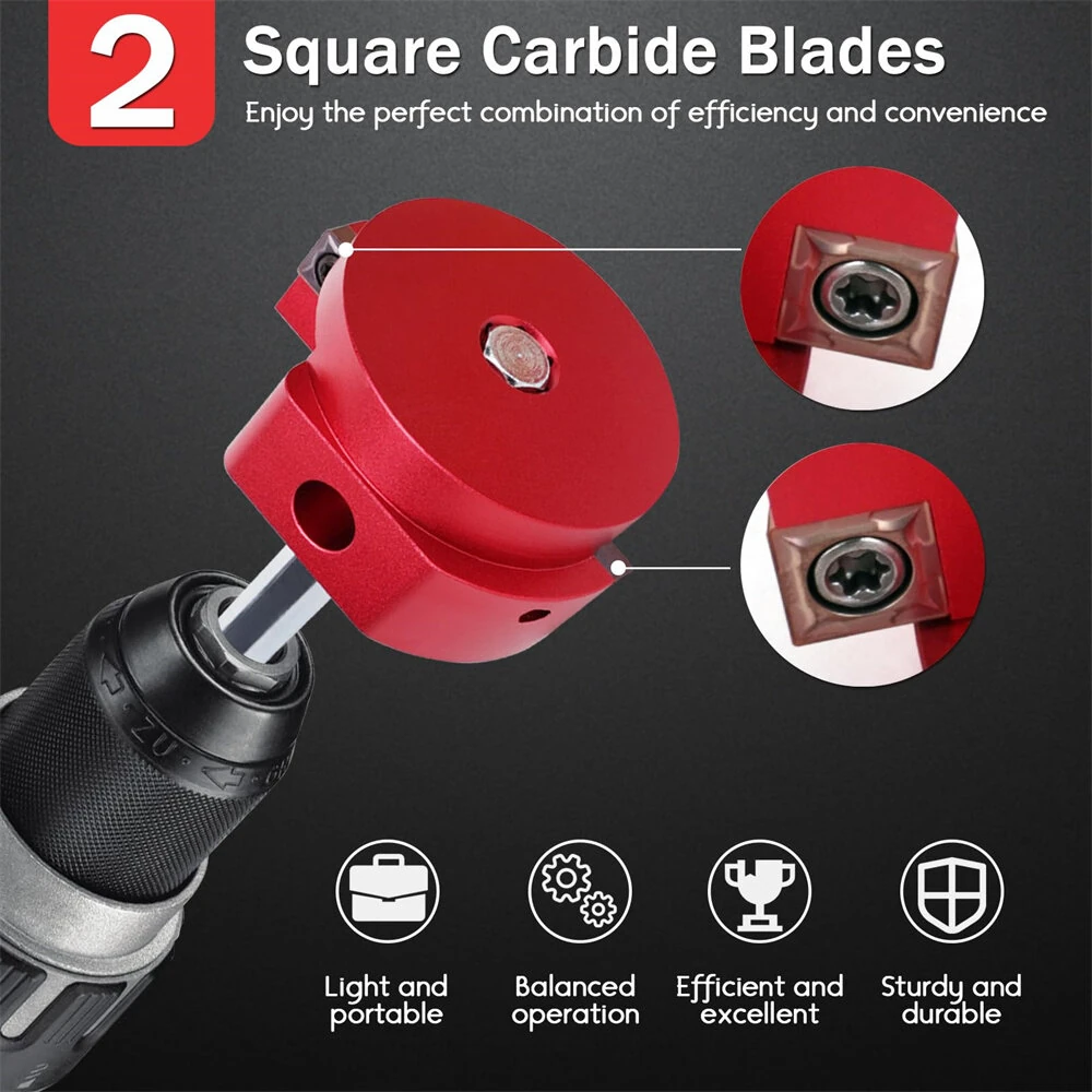 PVC Pipe Reamer & Fitting Saver | 1/2 to 4 Inch | High Efficiency Tool for PVC ABS CPVC - Image 4