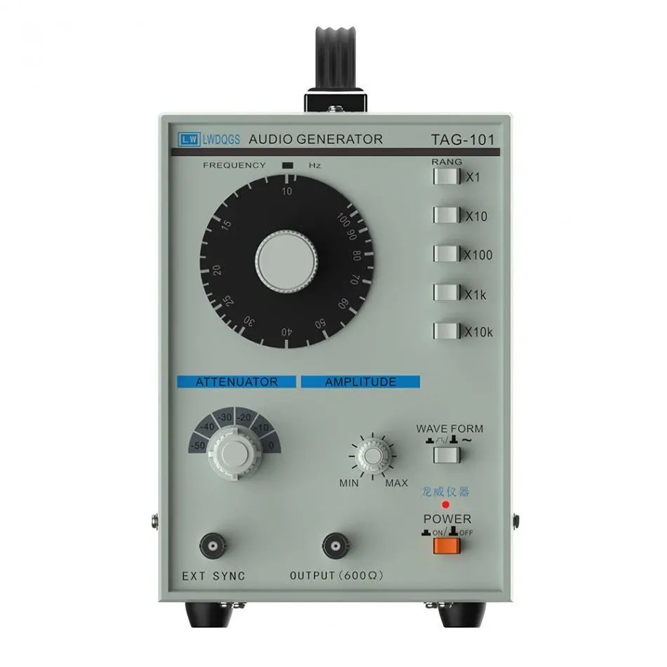 TAG-101 Low Frequency Audio Signal Generator | 10Hz-1MHz | AC 100-240V - Image 2