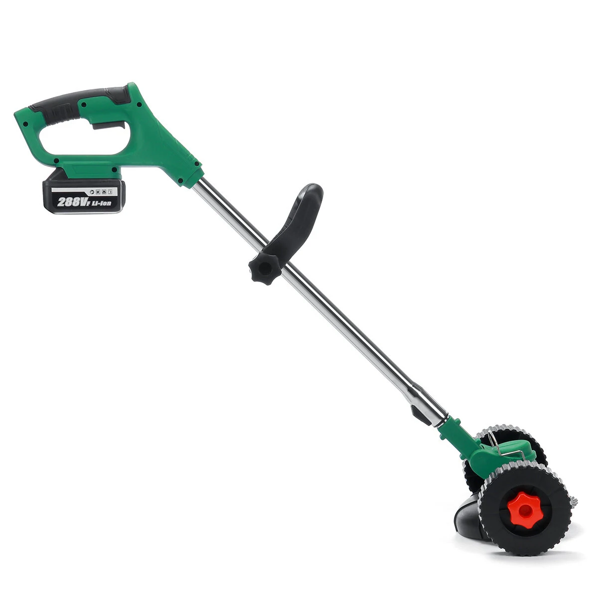 Cordless Electric String Trimmer Weed Eater - 6000rpm Grass Cutting Machine w/ Battery - Image 4