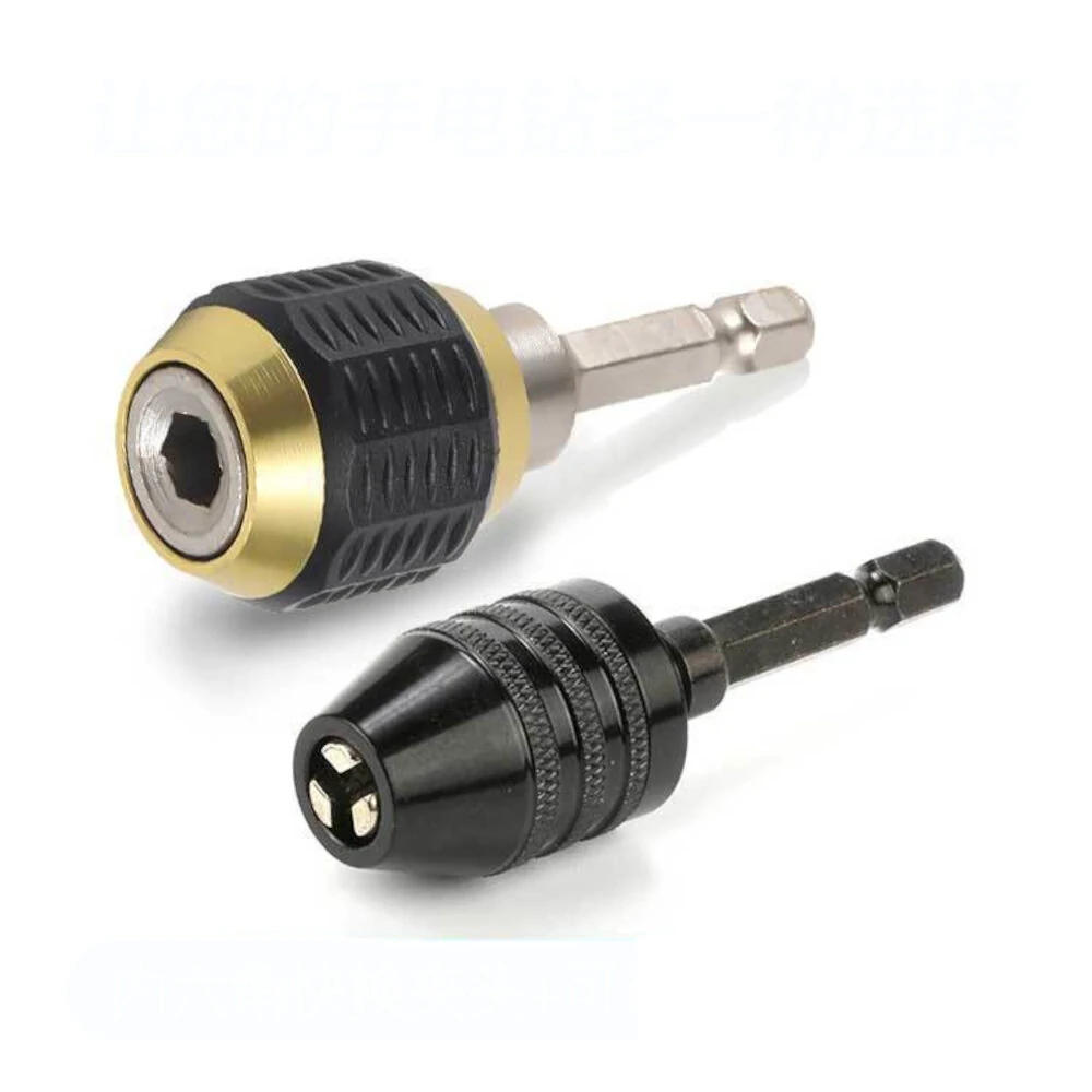 Drillpro Quick Change Drill Chuck - Self-Locking for Electric Drill | Countersink & Tap Bits - Image 3