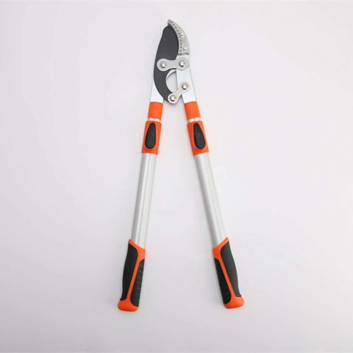 Telescopic Hedge Shear - Ratchet Anvil Pruner with Anti-Slip Grip for Tree Branches - Image 2