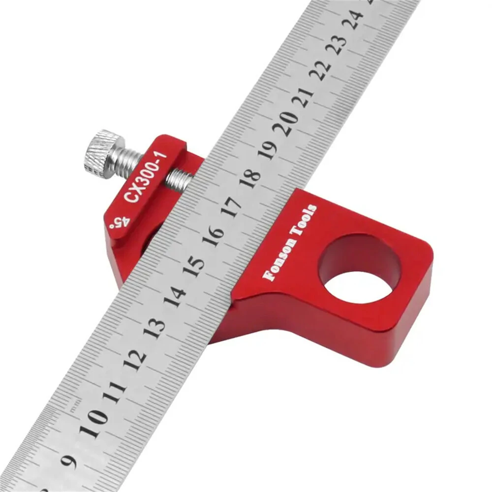 Combination Square 0-300mm | 45/90 Degree Angle Ruler with Etched Scales - Image 5