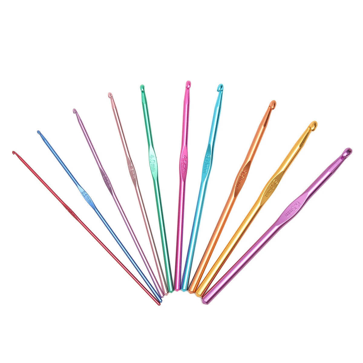 Crochet Hooks Kit 31PCS with Gauge, Steel Hooks & Yarn Needles | Tools Set - Image 4