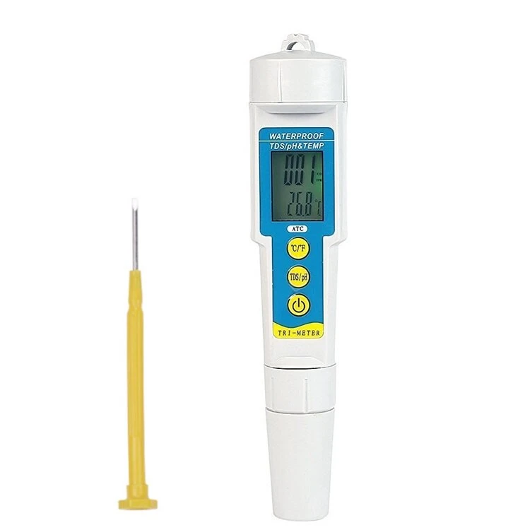 PH-986 3 in 1 Water Tester | PH, TDS, Temperature Meter | Aquarium & Drinking Water Analyser - Image 2