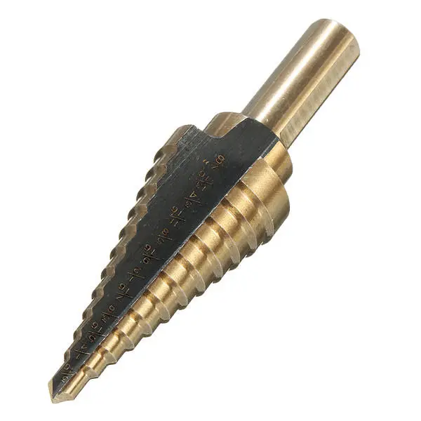 HSS Nitrogen Step Drill Bit Set - 3 Piece Set | 3/16-1/2, 1/4-3/4, 3/16-7/8 - Image 4
