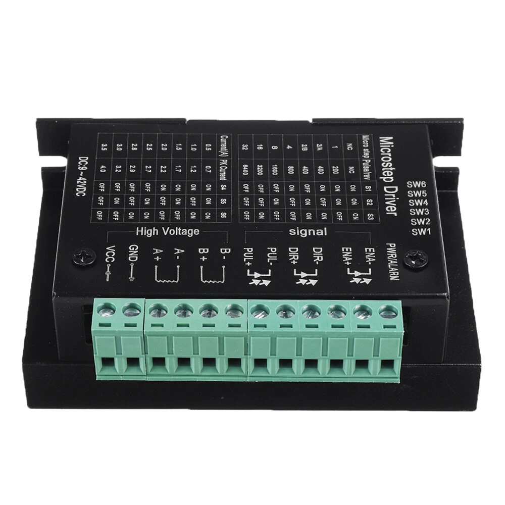 HANPOSE HPS-3235 TB6600 Stepper Motor Driver | 0.5-4.0A DC 9-42V for Nema 17 23 24 57 CNC - Image 3