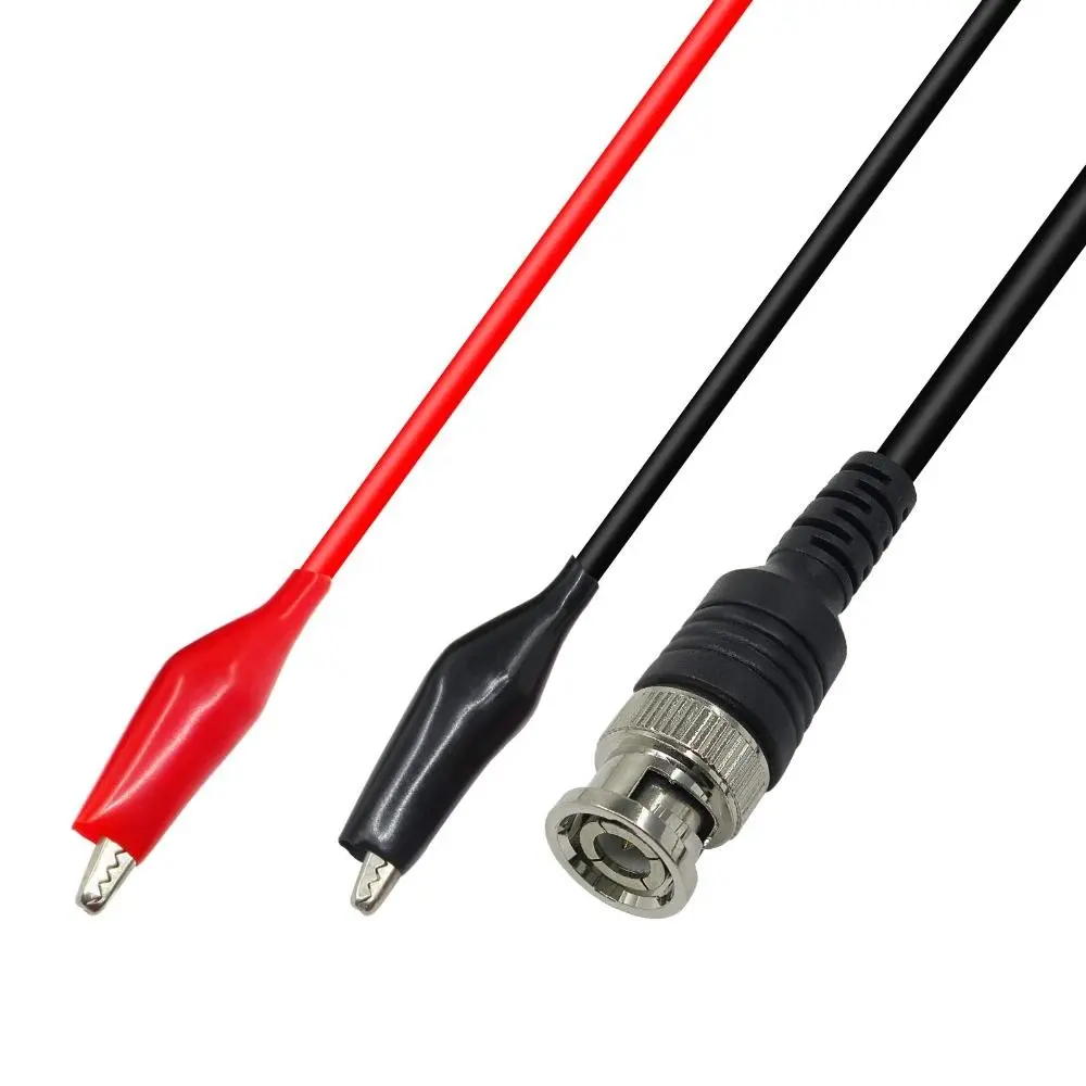 Cleqee P1260 Coaxial Test Lead Kit - BNC to BNC, Alligator & Test Hook - Image 4