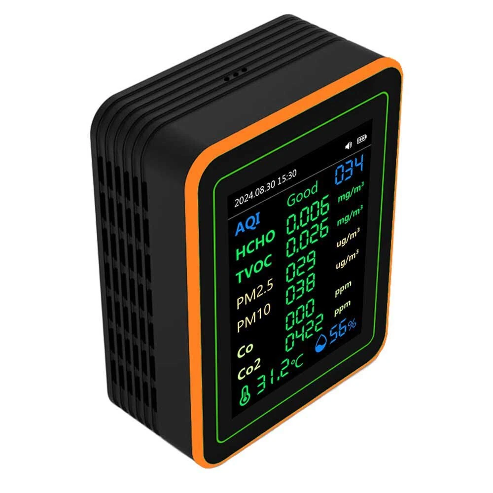 ZN-MT22 Air Quality Monitor | 12-in-1 TFT Screen | CO2, Formaldehyde, PM2.5, Temp & Humidity - Image 5