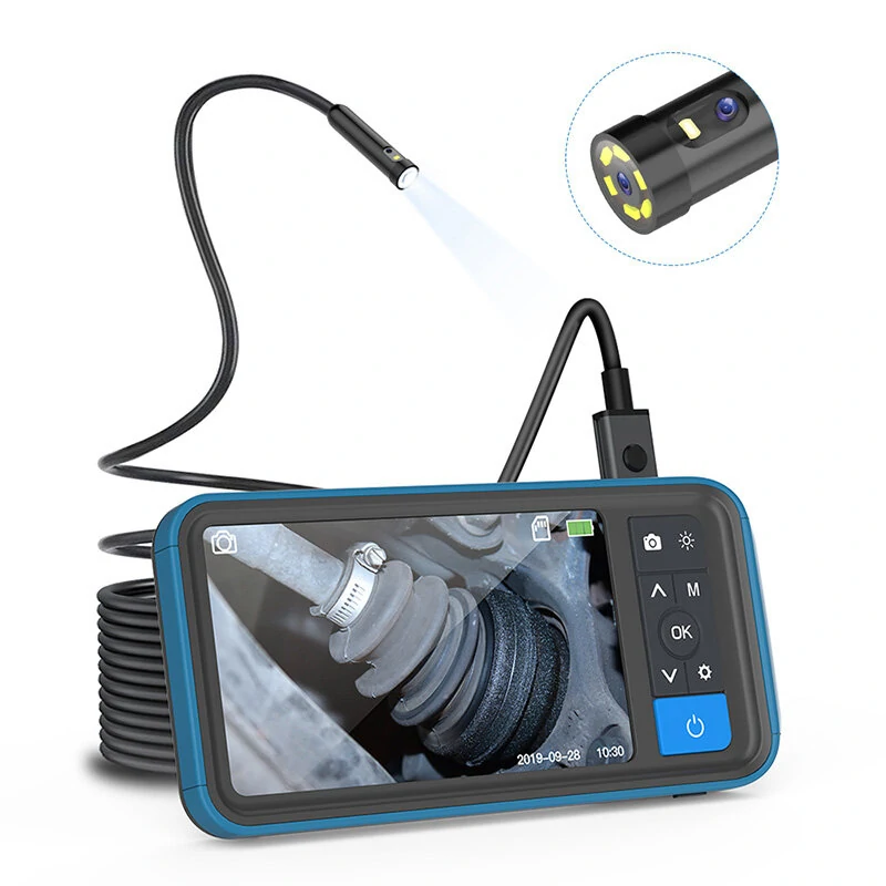 MS450 8mm Dual Lens 1080P Borescope | 4.5 Screen Waterproof Snake Camera for Sewer & Drain Inspection - Image 2