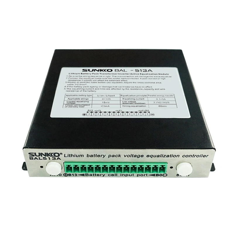 SUNKKO 5A Active Battery Balancer | 4-24 Series LiFePO4 Repair & Protection - Image 2