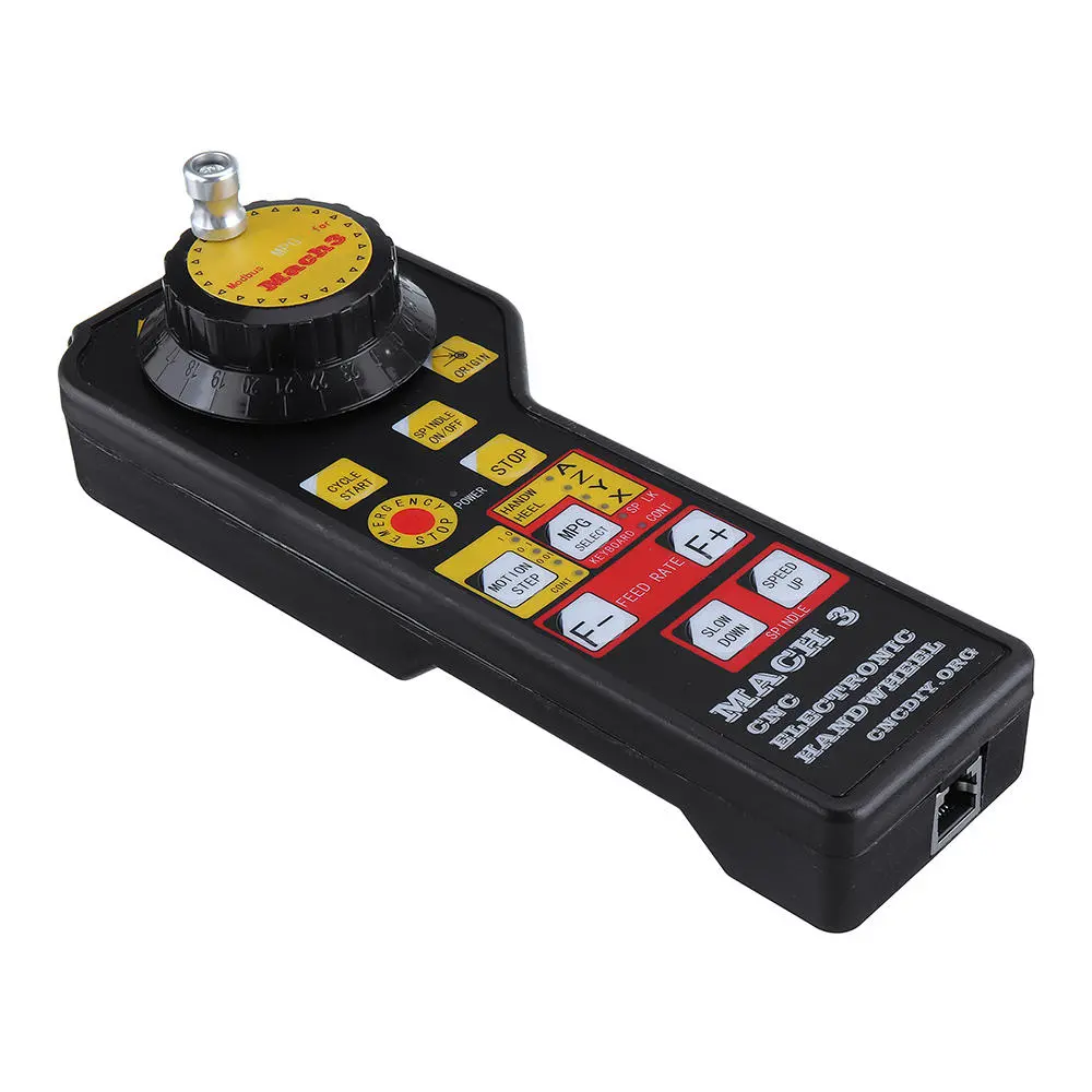 Machifit MACH3 4 Axis USB CNC Handwheel Controller | with Encoder for Engraving Machine - Image 4