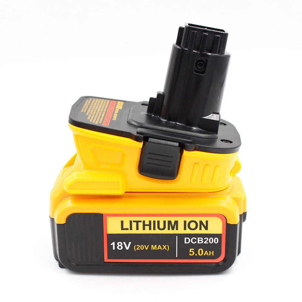 DeWalt 20V to 18V Battery Adapter with USB - For DCB204 DCB205 DCB206 DCB606 - Image 5
