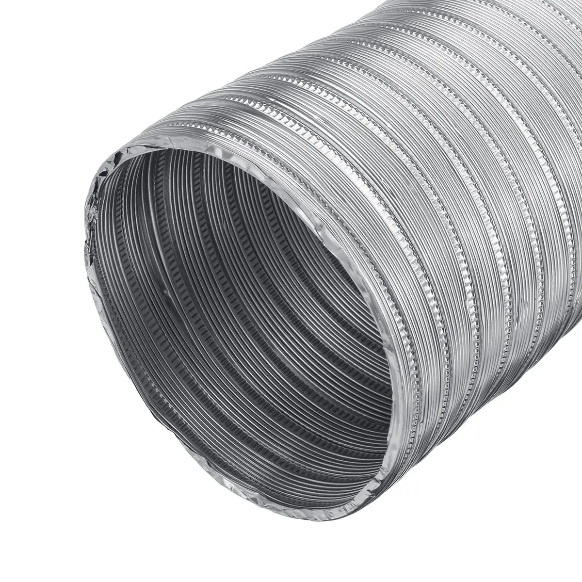 Flexible Aluminium Vent Hose - 125mm 4.9 Diameter Air Cylinder Accessory - Image 4