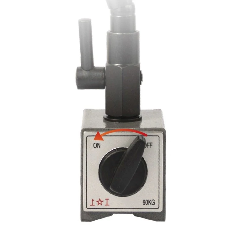 60kg Magnetic Base with Flexible Arm | Dial Indicator Holder for Micrometers - Image 4
