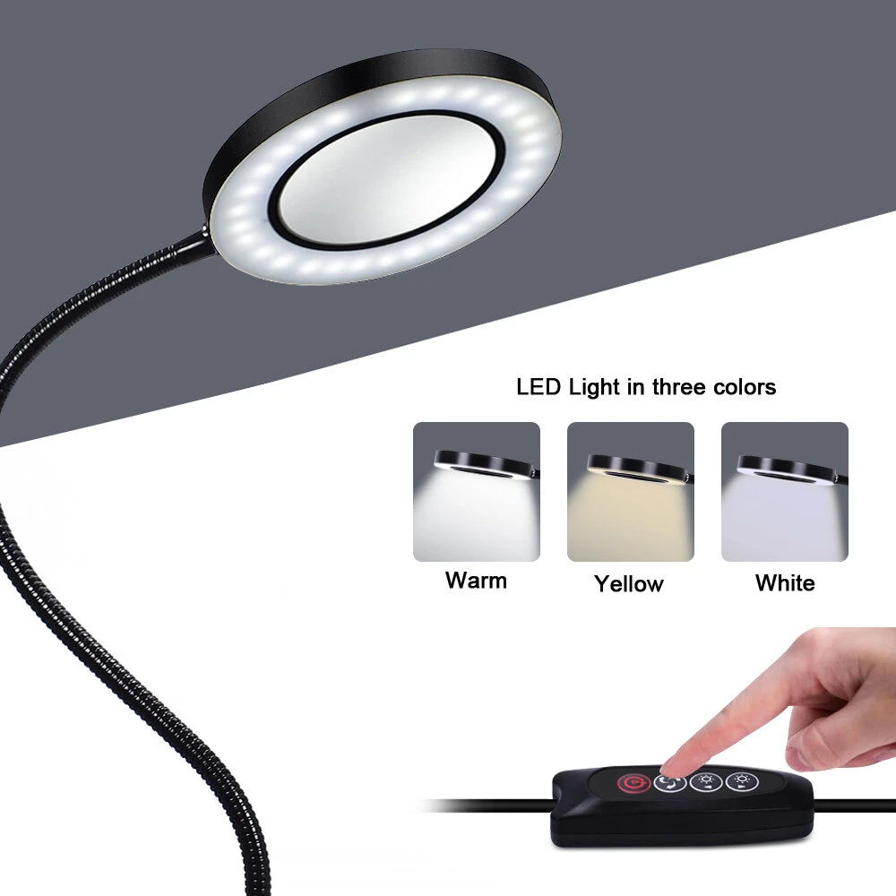 NEWACALOX 5X USB Magnifier with LED Light & Flexible Arm | Repair Tool - Image 4