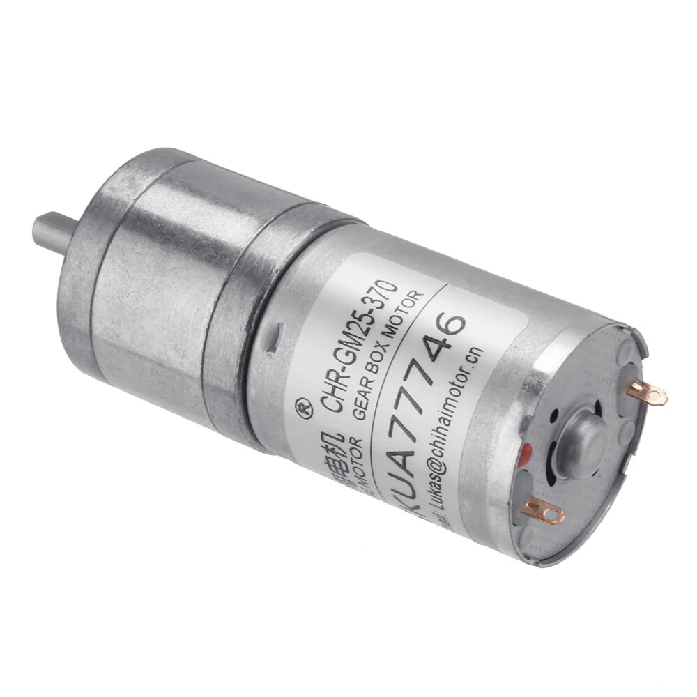 CHIHAI Permanent Magnet Micro Gear Motor - 24V DC 60rpm 1:98.8 Ratio - Image 4