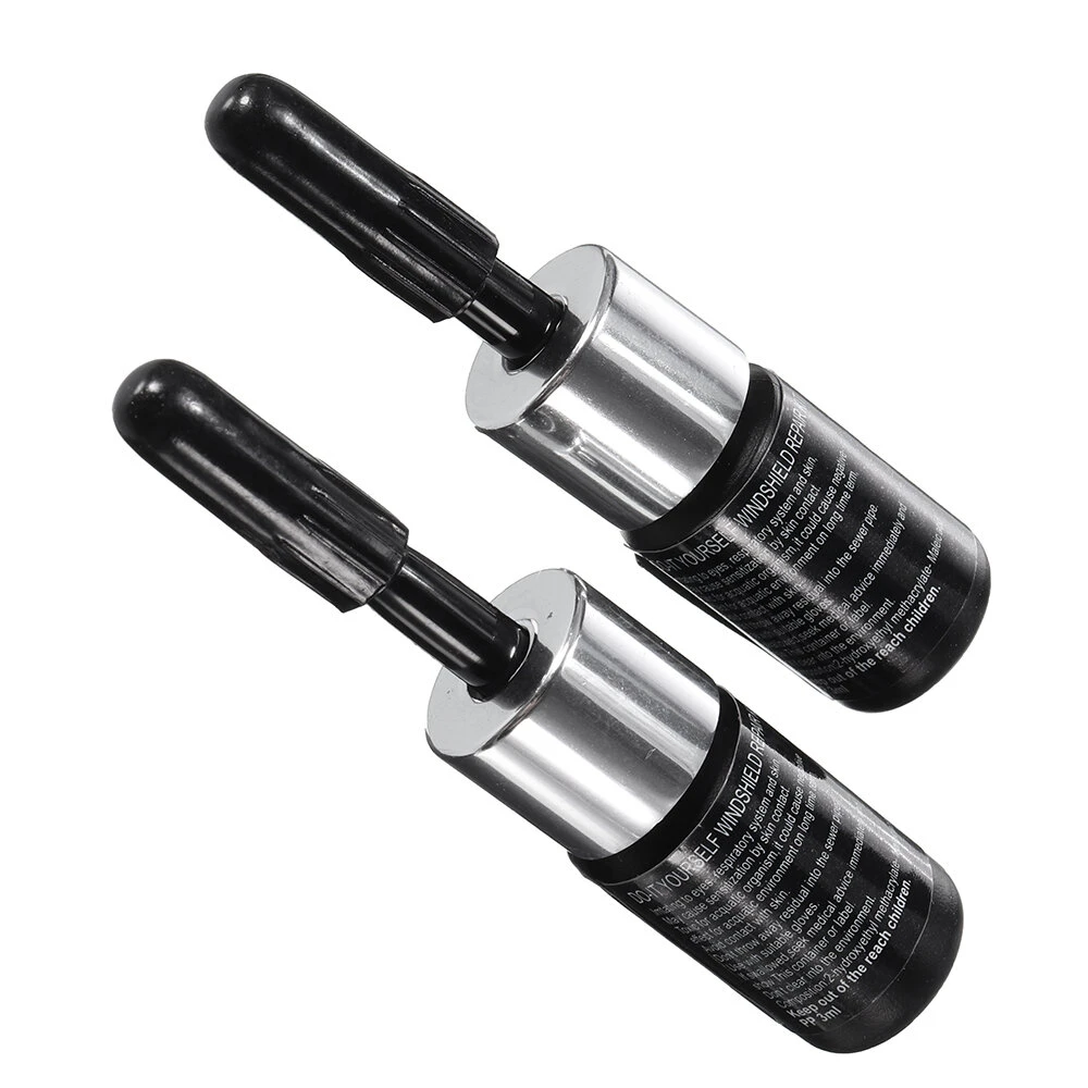 2Pcs Automotive Glass Nano Repair Fluid Kit | With Repair Paper & Accessories - Image 3