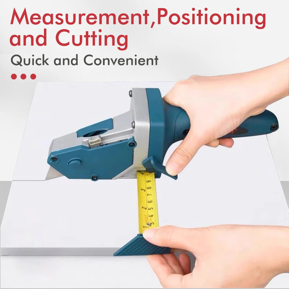 Drillpro All-in-One Gypsum Board Cutter Tool | with Measuring Tape & Utility Cutter - Image 5